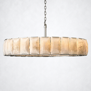 Ellington Calcite Round Chandelier 60