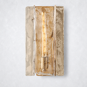 Enclave Smoke Glass Sconce 15