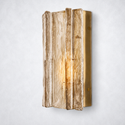 Enclave Smoke Glass Sconce 15