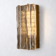 Enclave Smoke Glass Sconce 15