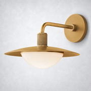 Ivory Round Sconce