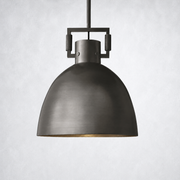 Caledon Brass Cloche Pendant  10″ 14″ 18″