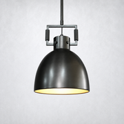 Caledon Brass Cloche Pendant  10″ 14″ 18″