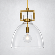 Caledon Glass Cloche Pendant  10″ 14″ 18″
