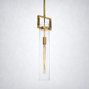 Caledon Glass Cylinder Pendant