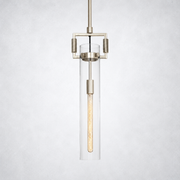 Caledon Glass Cylinder Pendant