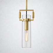 Caledon Glass Cylinder Pendant