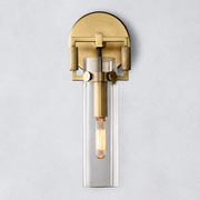 Caledon Glass Cylinder Wall Sconce 9''