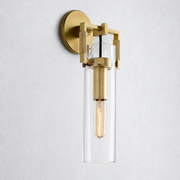 Caledon Glass Cylinder Wall Sconce 12''