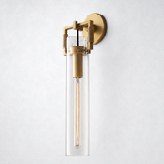 Caledon Glass Cylinder Wall Sconce 16''