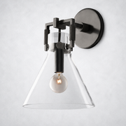 Caledon Funnel Shade Sconce