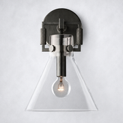 Caledon Glass Funnel Sconce