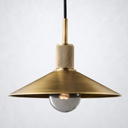 Caledon Metal Slope Shade Island Pendant