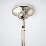 Caledon Milk Glass Cloche Island Pendant