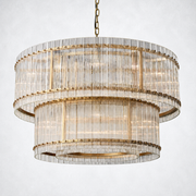 Sorella 2-Tier Round Chandelier 48