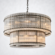 Sorella 2-Tier Round Chandelier 48