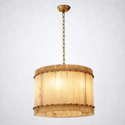 Sorella Alabaster Round Chandelier 22