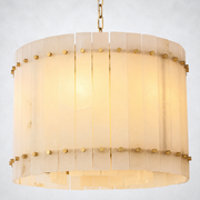 Sorella Alabaster Round Chandelier 22