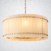 Sorella Alabaster Round Chandelier 37