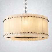 Sorella Alabaster Round Chandelier 37