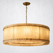 Sorella Alabaster Round Chandelier 48