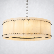 Sorella Alabaster Round Chandelier 48