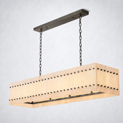 Sorella Alabaster Linear Chandelier 54