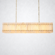 Sorella Alabaster Linear Chandelier 54