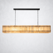 Sorella Alabaster Linear Chandelier 72