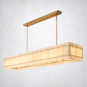 Sorella Alabaster Linear Chandelier 72