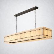 Sorella Alabaster Linear Chandelier 72