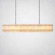 Sorella Alabaster Linear Chandelier 72