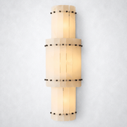 Sorella Alabaster Grand Round Sconce