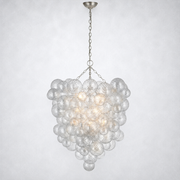 Aurum Glass  Entry Chandelier 36