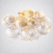 Aurum Glass Flush Mount 20