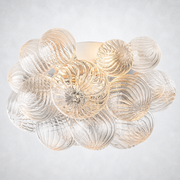 Aurum Glass Flush Mount 20