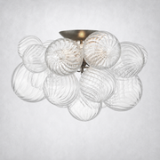Aurum Glass Flush Mount 20