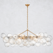 Aurum Glass  Linear Chandelier 51