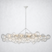 Aurum Glass  Linear Chandelier 63