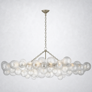 Aurum Glass  Linear Chandelier 63
