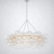 Aurum Glass  Ring Chandelier 54