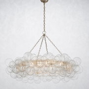 Aurum Glass  Ring Chandelier 54
