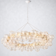 Aurum Glass  Ring Chandelier 63