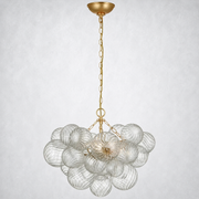 Aurum Glass  Round Chandelier 24