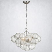 Aurum Glass  Round Chandelier 24