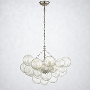 Aurum Glass  Round Chandelier 30