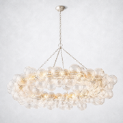Aurum Glass  Ring Chandelier 63