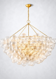 Aurum Glass  Round Chandelier 56