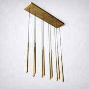 Aurelia Tubular Linear Chandelier