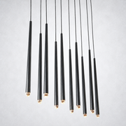 Aurelia Tubular Linear Chandelier
